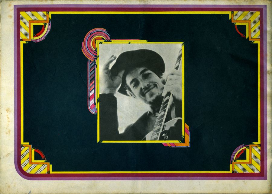 31 August 1969 Isle of wight Bob Dylan Programme back