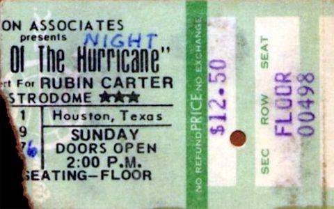 1976 01 25 night of the hurricane ticket
