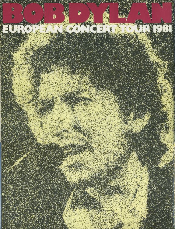 dylan 1981 europe programme