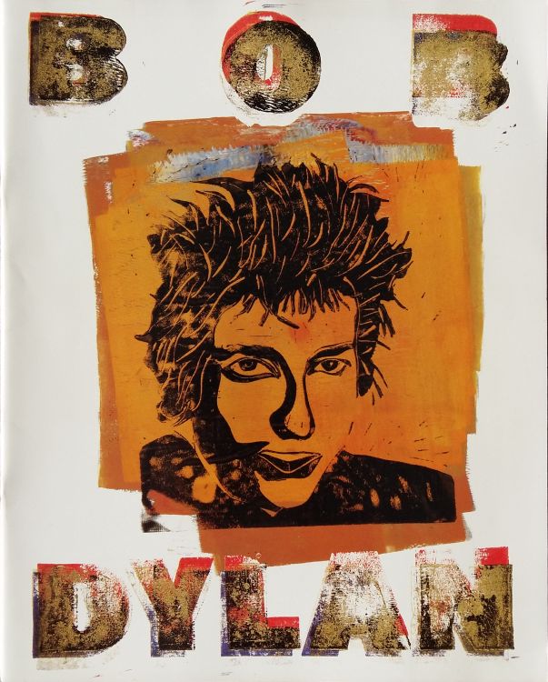 Never Ending Tour 1990 Bob Dylan programme