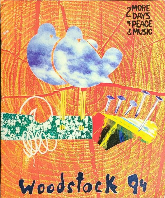 Woodstock II 1994 Bob Dylan Programme