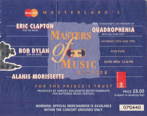 prince's trust ticket