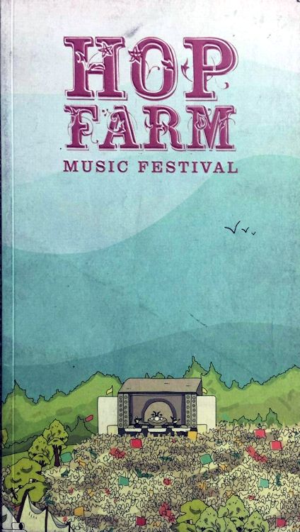 Bob Dylan Hop Farmfestival 2010 Programme