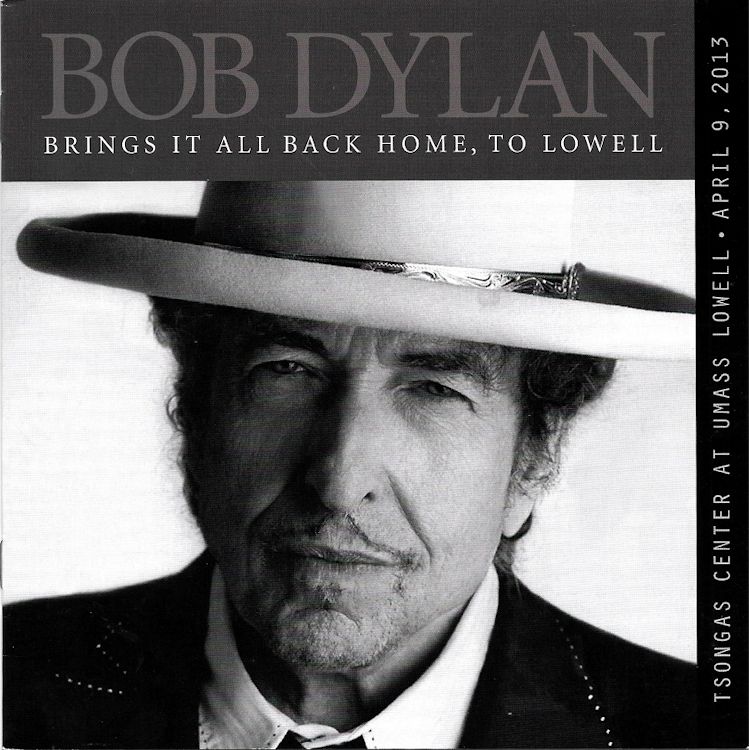 Bob Dylan lowell 2013 Programme