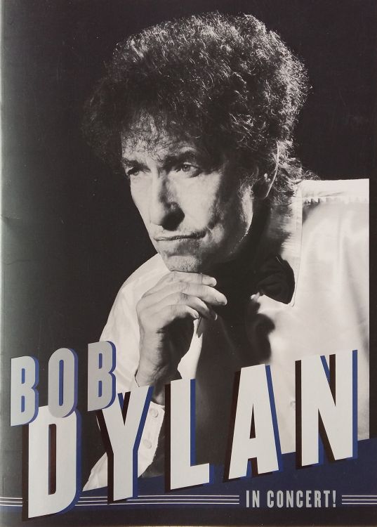 Never Ending Tour 2015 Bob Dylan programme