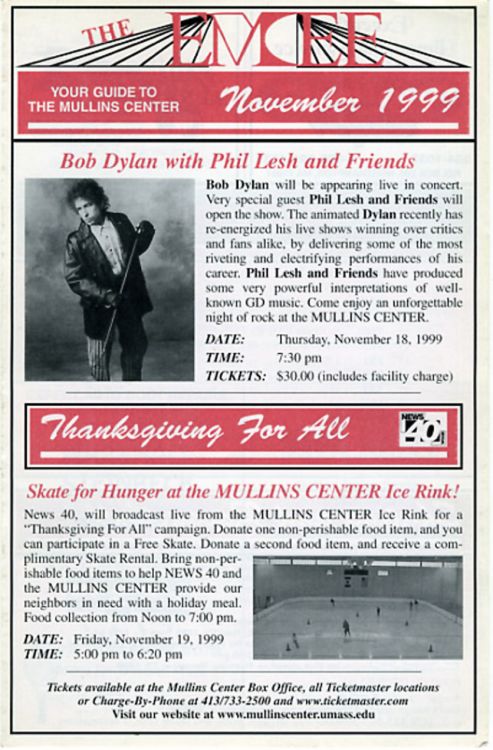 Amherst 1999 leaflet