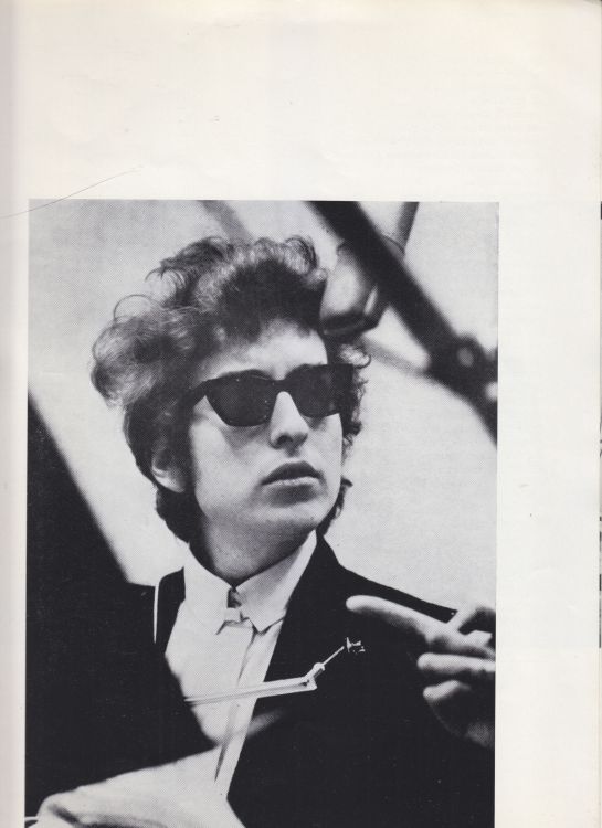 Paris 24 May 1966 Olympia Bob Dylan Programme inner 9