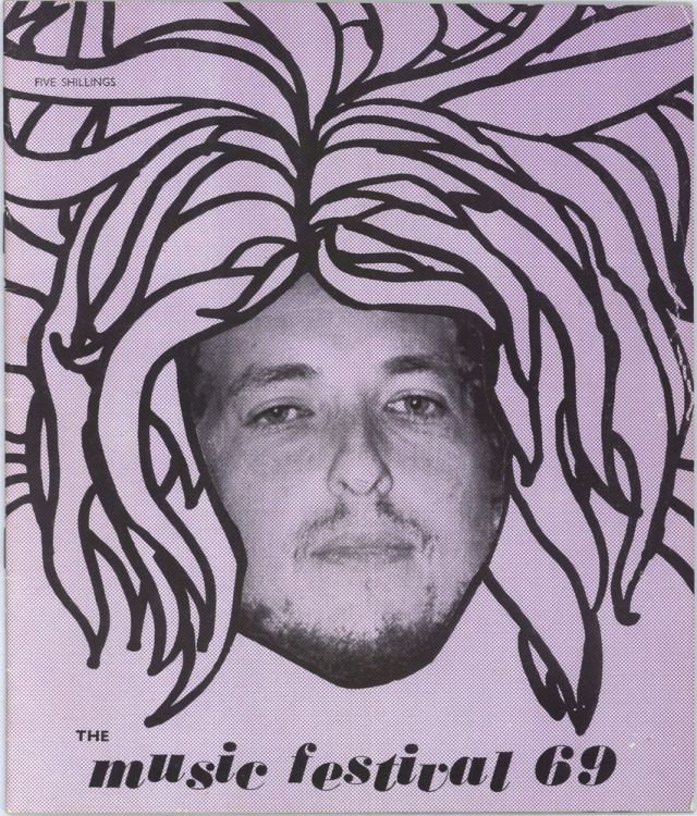 31 August 1969 Isle of wight unofficial Bob Dylan Programme