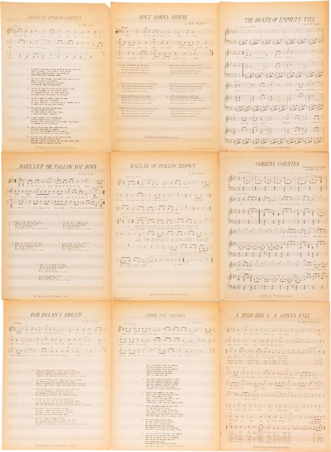 acetates sheet music