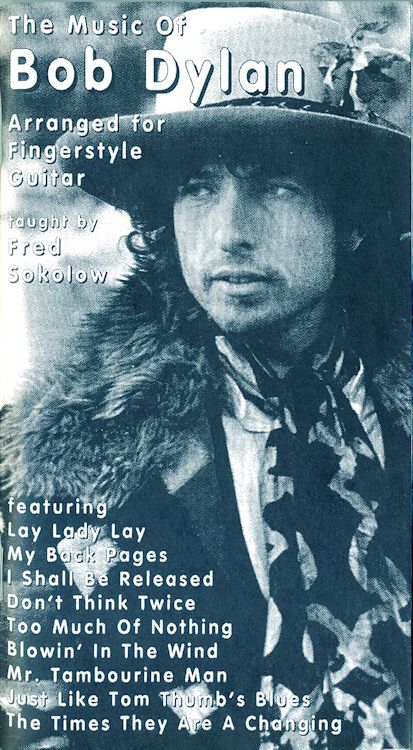 bob dylan arranged for fingerstyle guitar 1998 songbook