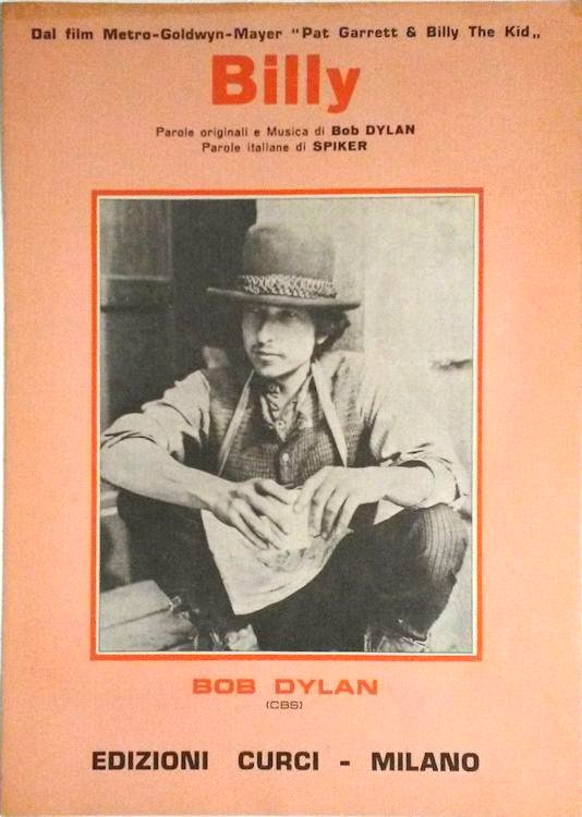 Bob dylan Billy sheet music