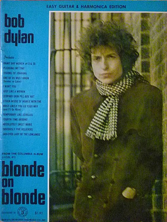 bob dylan blonde on blonde songbook
