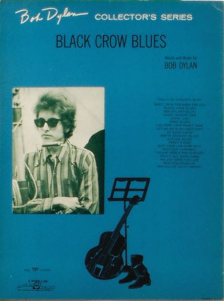 bob dylan black crow blues sheet music