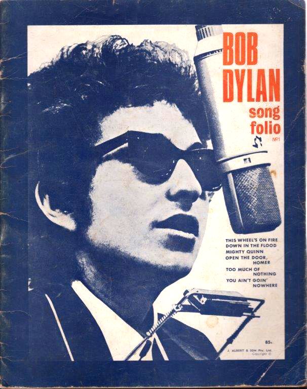 bob dylan Song Folio songbook