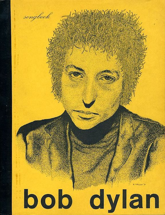 Bob Dylan Songbook bootleg lyrics from BOB DYLAN to 
PLANET WAVES, plus 5 vinyl bootlegs