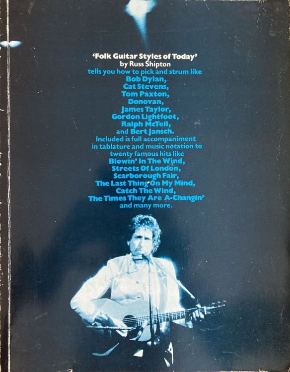 folk guitar styles of today Songbook