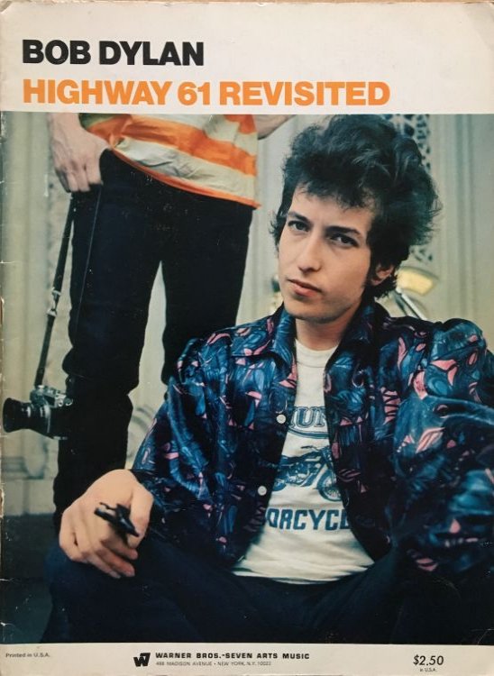 bob dylan Highway 61 Revisited Warner Bros- Seven Arts Music USA songbook
