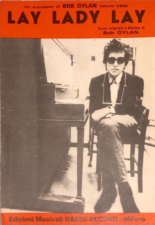 bob dylan lay lady lay Big Sky Music 1985 sheet music