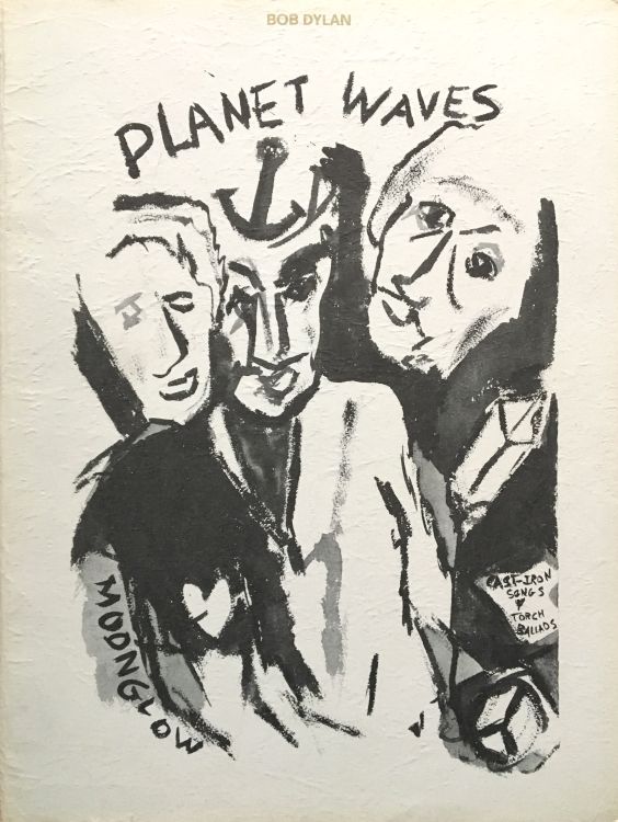 bob dylan Planet Waves Amsco Music Publishing Co.1973 songbook