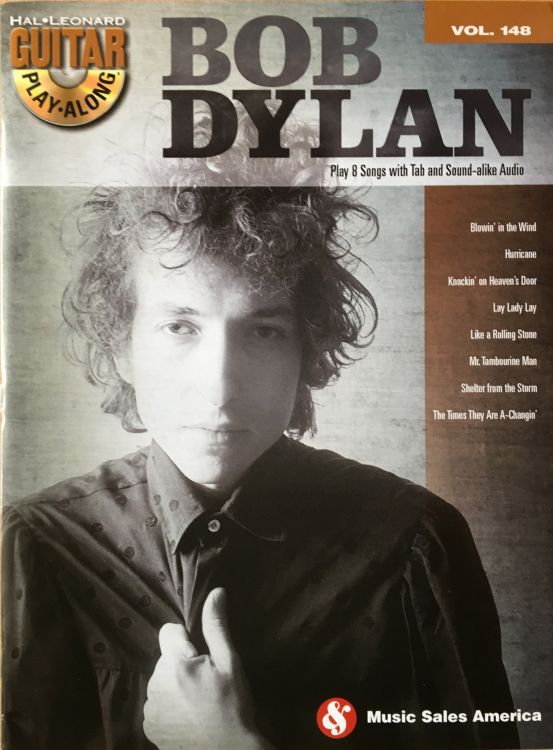bob dylan Play AlongVol. 148, Hal Leonard 2013  songbook