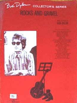 bob dylan rocks and gravels with price sticker sheet music
