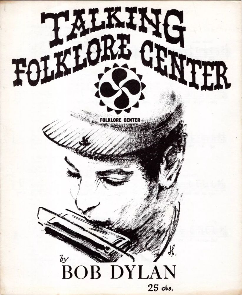 bob dylan talking folklore center sheet music