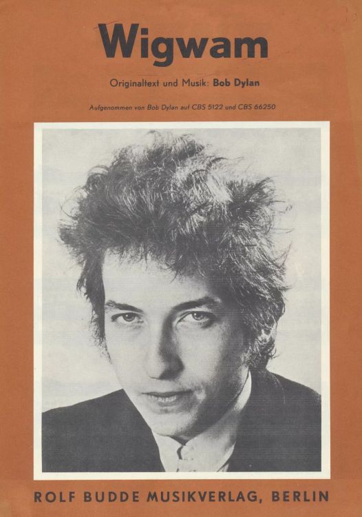 Bob dylan wigwam sale