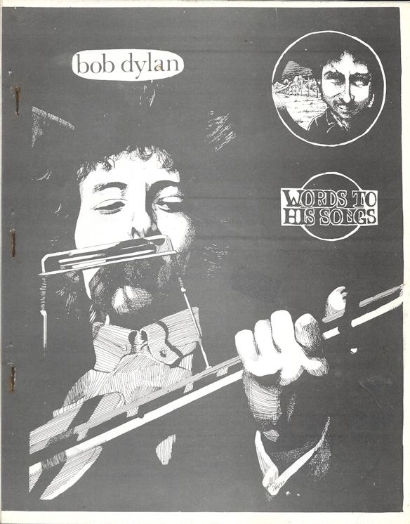 Words To His Songs bootleg Lyrics from Bob Dylan to More Bob Dylan Greatest Hits, plus other recordings 1971 holland